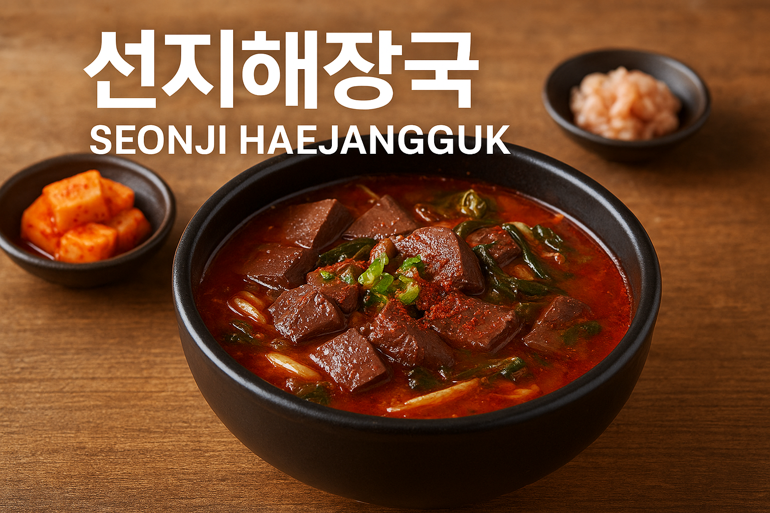 [k-food] 🥣해장국 시리즈 ③ 선지해장국
