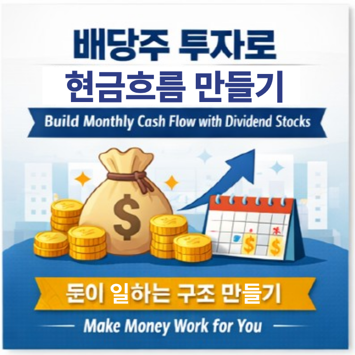 배당주 투자로 월 현금흐름 만들기 (2026 최신) – How to Build Monthly Cash Flow with Dividend Stocks (2026)