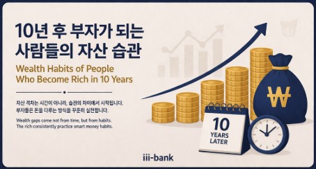 10년 후 부자가 되는 사람들의 자산 습관 5가지 5 – Wealth Habits of People Who Become Rich in 10 Years